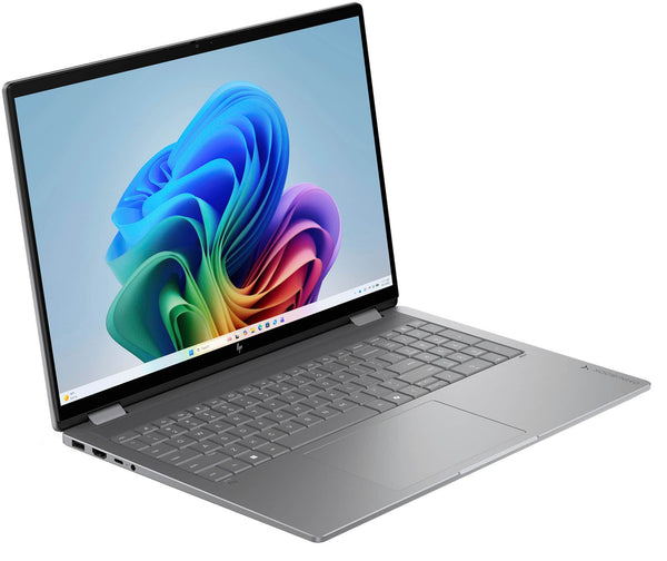 HP - OmniBook X Flip 2-in-1 - 16" 2K Touchscreen Laptop - AMD Ryzen AI 5 430 (2026) - 16GB Memory - 512GB SSD - Copilot+ PC - Meteor Silver