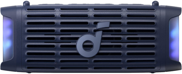 Soundcore - by Anker Boom 3i Rugged Outdoor Portable Bluetooth Speaker, IP68 Waterproof, Floating, 50W, 16H Playtime - Black