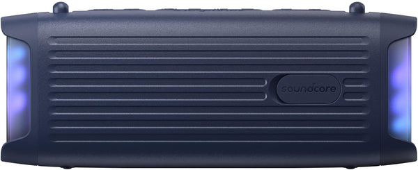 Soundcore - by Anker Boom 3i Rugged Outdoor Portable Bluetooth Speaker, IP68 Waterproof, Floating, 50W, 16H Playtime - Black