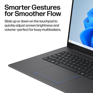 HP - OmniBook 3 17.3" Full HD Laptop - Intel Core Ultra 7 (2025) - 16GB Memory - 512GB SSD - Mica Silver