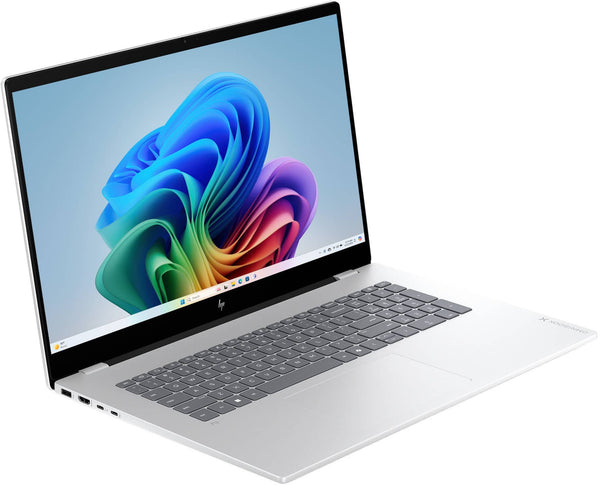HP - OmniBook X 17.3" Full HD Touchscreen Laptop - Intel Core Ultra 7 (2024) - 16GB Memory - 512GB SSD - Copilot+ PC - Glacier Silver