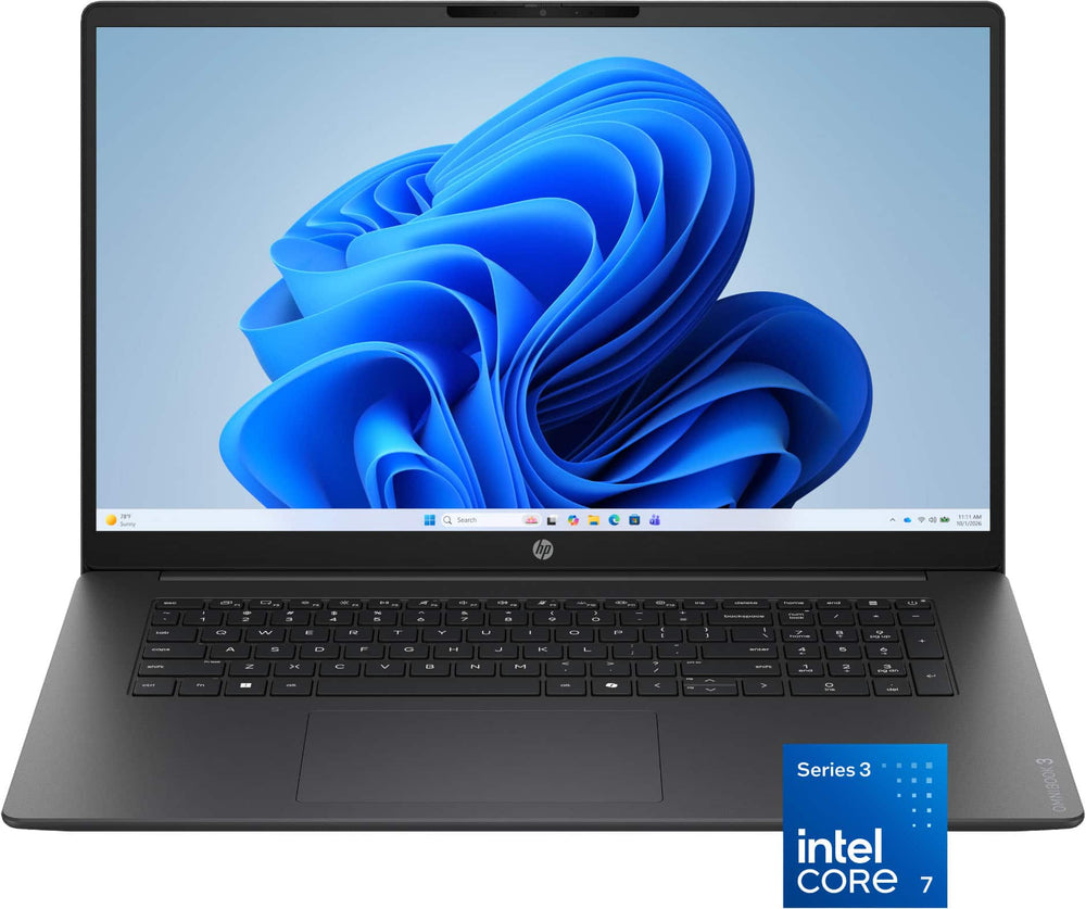 HP - OmniBook 3 - 17.3" HD+ Laptop - Intel Core 7 350 (2026) - 16GB Memory - 512GB SSD - Mica Silver