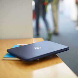 HP - OmniBook 3 - 14" 2K OLED Laptop - Snapdragon X - 16GB Memory - 512GB SSD - Copilot+ PC - Starlit Blue