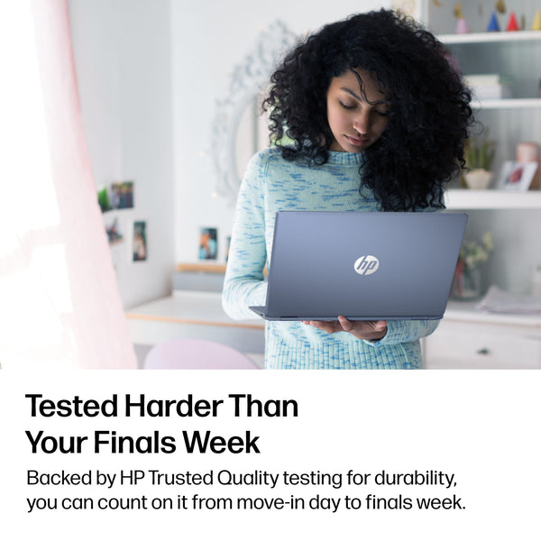 HP - OmniBook 3 - 14" 2K OLED Laptop - Snapdragon X - 16GB Memory - 512GB SSD - Copilot+ PC - Starlit Blue