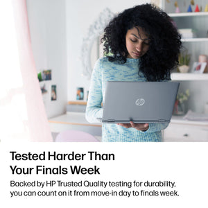 HP - OmniBook 3 - 14" 2K OLED Laptop - Snapdragon X (8-Core CPU) - 16GB Memory - 512GB SSD - Copilot+ - 41+ Hrs Battery Life¹ - Nouvelle Silver