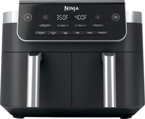 Ninja - DualZone 6-in-1 8-QT Dual Air Fryer - Black