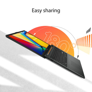 ASUS - Vivobook Go 15 15.6" FHD Laptop - AMD Ryzen 5 40 - 16GB Memory - 512GB Storage - Mixed Black