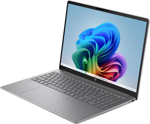 HP - OmniBook 5 - 16" 2K Touchscreen Laptop - AMD Ryzen AI 5 330 (2025) - 16GB Memory - 512GB SSD - Copilot+ PC - Meteor Silver