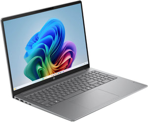 HP - OmniBook 5 - 16" 2K Touchscreen Laptop - AMD Ryzen AI 5 330 (2025) - 16GB Memory - 512GB SSD - Copilot+ PC - Meteor Silver