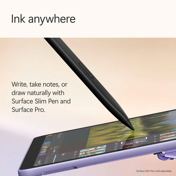 Microsoft - Surface Pro - Copilot+ PC - 12" Touchscreen - Snapdragon X Plus - 16GB Memory - 512GB UFS - Device Only - Violet