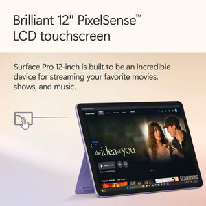 Microsoft - Surface Pro - Copilot+ PC - 12" Touchscreen - Snapdragon X Plus - 16GB Memory - 512GB UFS - Device Only - Violet