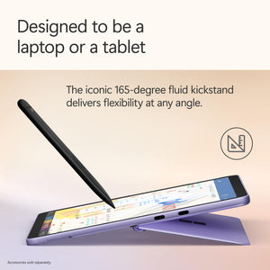 Microsoft - Surface Pro - Copilot+ PC - 12" Touchscreen - Snapdragon X Plus - 16GB Memory - 512GB UFS - Device Only - Violet