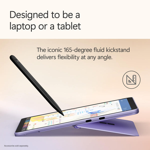 Microsoft - Surface Pro - Copilot+ PC - 12" Touchscreen - Snapdragon X Plus - 16GB Memory - 512GB UFS - Device Only - Violet