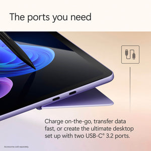 Microsoft - Surface Pro - Copilot+ PC - 12" Touchscreen - Snapdragon X Plus - 16GB Memory - 512GB UFS - Device Only - Violet