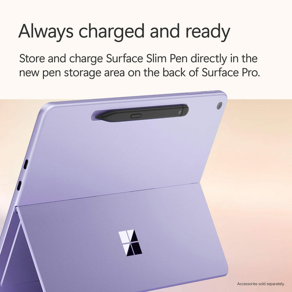 Microsoft - Surface Pro - Copilot+ PC - 12" Touchscreen - Snapdragon X Plus - 16GB Memory - 512GB UFS - Device Only - Violet