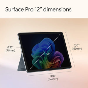 Microsoft - Surface Pro - Copilot+ PC - 12" Touchscreen - Snapdragon X Plus - 16GB Memory - 512GB UFS - Device Only - Ocean