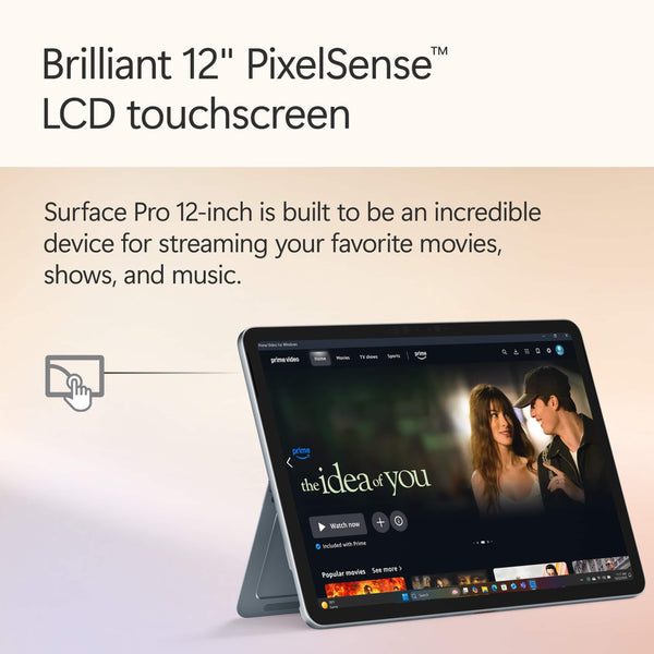 Microsoft - Surface Pro - Copilot+ PC - 12" Touchscreen - Snapdragon X Plus - 16GB Memory - 512GB UFS - Device Only - Ocean