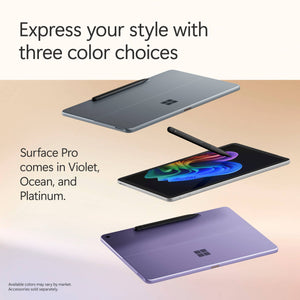 Microsoft - Surface Pro - Copilot+ PC - 12" Touchscreen - Snapdragon X Plus - 16GB Memory - 512GB UFS - Device Only - Ocean