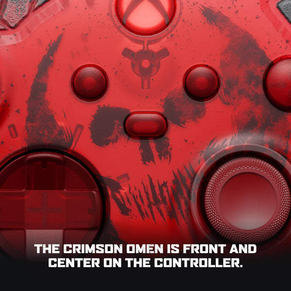 Microsoft - XBOX Wireless Controller for XBOX Series X, XBOX Series S, XBOX One, PCs, and Cloud-Enabled Devices - Gears of War: E-Day Limited Edition