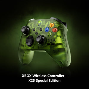 Microsoft - XBOX Wireless Controller for XBOX Series X, XBOX Series SXBOX One, PCs, TVs, mobile, and more - X25 Special Edition