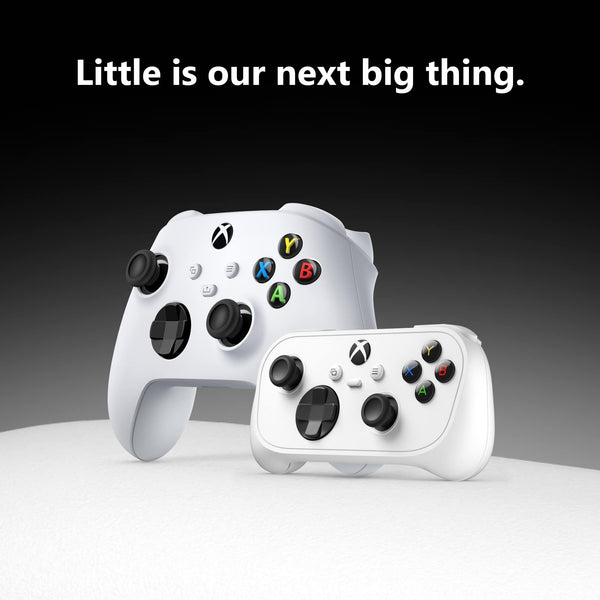 Microsoft - XBOX Nano Wireless Controller for XBOX Series X, XBOX Series S, XBOX One, PCs, and Cloud-Enabled Devices - Robot White