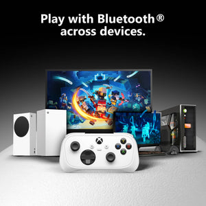 Microsoft - XBOX Nano Wireless Controller for XBOX Series X, XBOX Series S, XBOX One, PCs, and Cloud-Enabled Devices - Robot White