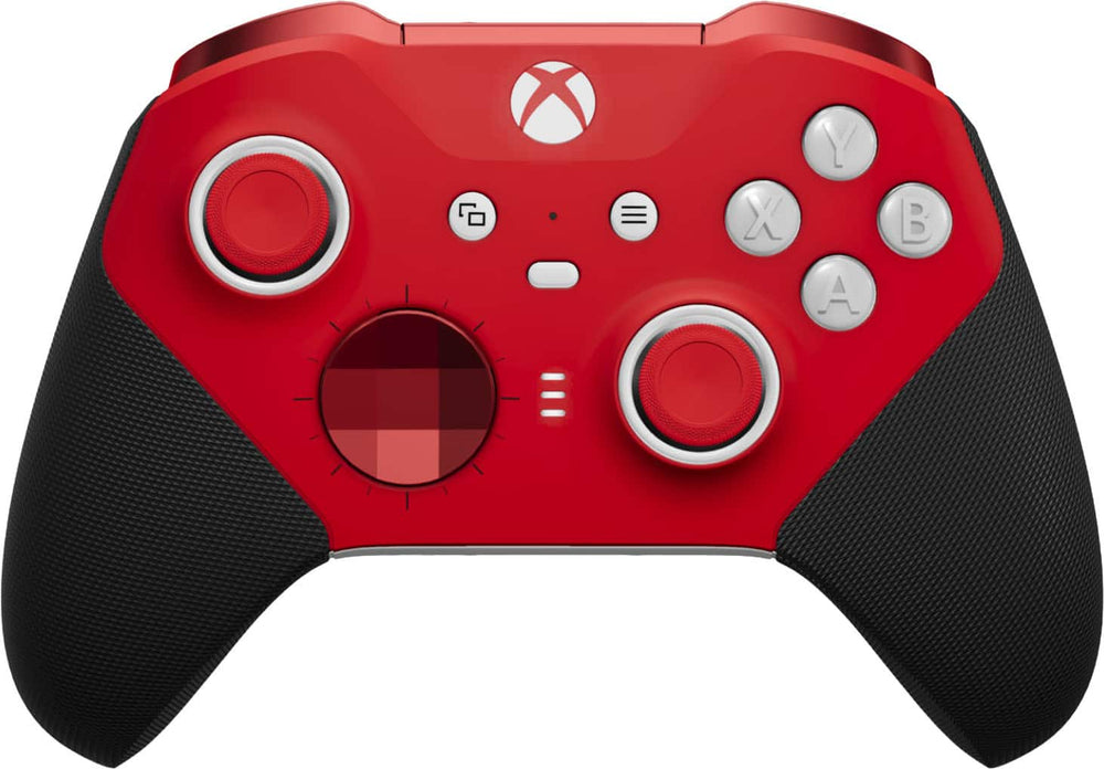 Microsoft - Xbox Elite Series 2 Core Wireless Controller for Xbox Series X, Xbox Series S, Xbox One, PCs, and Cloud-Enabled Devices - Red and White