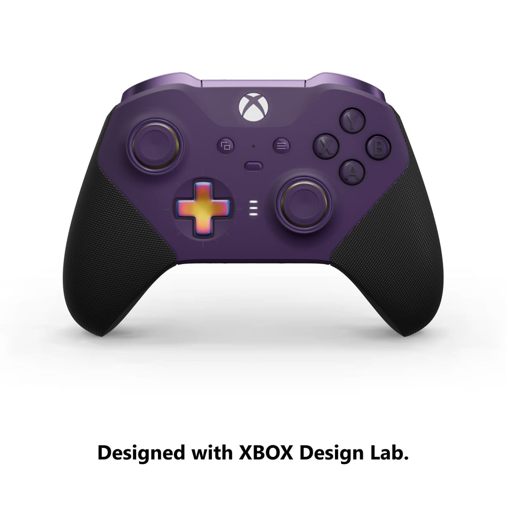 Microsoft - XBOX Elite Series 2 Core Wireless Controller for XBOX Series X, XBOX Series S, XBOX One, PCs, and Cloud-Enabled Devices - Astral Purple