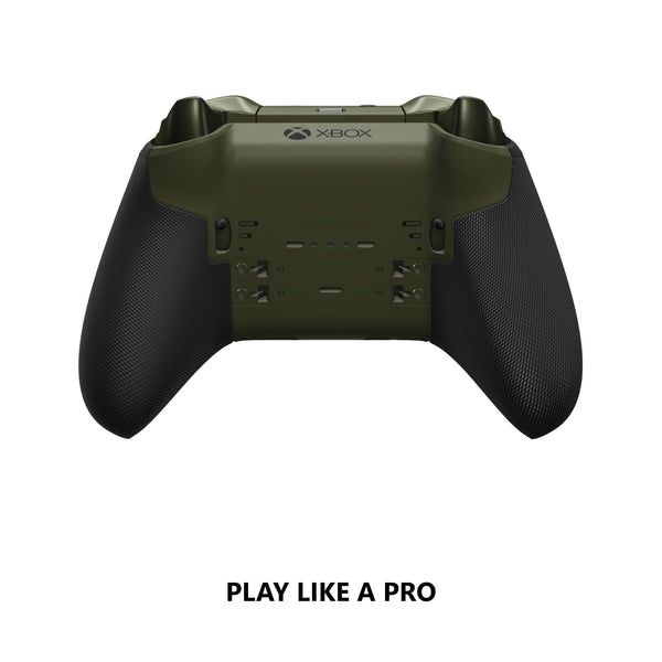 Microsoft - XBOX Elite Series 2 Core Wireless Controller for XBOX Series X, XBOX Series S, XBOX One, PCs, and Cloud-Enabled Devices - Dark Green