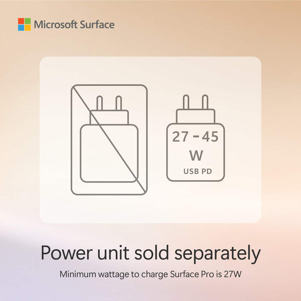 Microsoft - Surface Pro - 12" Touchscreen - Snapdragon X Plus (8 Core) - 8GB Memory - 256GB UFS - Device Only - Platinum