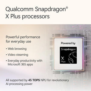 Microsoft - Surface Pro - 12" Touchscreen - Snapdragon X Plus (8 Core) - 8GB Memory - 256GB UFS - Device Only - Platinum