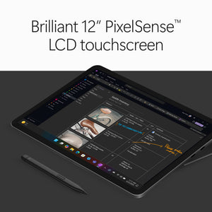 Microsoft - Surface Pro - 12" Touchscreen - Snapdragon X2 Plus (6 Core) - 16GB Memory - 256GB UFS - Device Only - Black