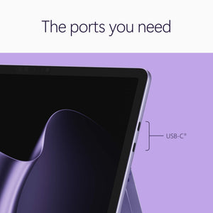 Microsoft - Surface Pro - 12" Touchscreen - Snapdragon X2 Plus (6 Core) - 16GB Memory - 256GB UFS - Device Only - Violet