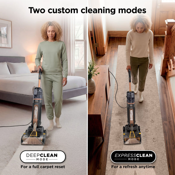 Shark - CarpetForce HairPro Upright Carpet Cleaner w/ PowerFins - Copper