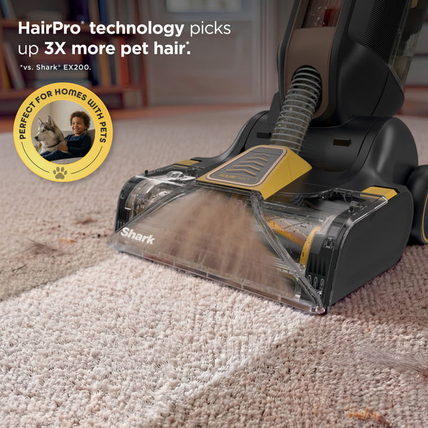 Shark - CarpetForce HairPro Upright Carpet Cleaner w/ PowerFins - Copper