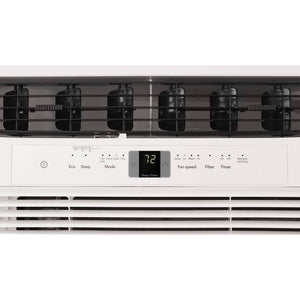 Frigidaire - 115V 12,000 BTU 550 Sq. Ft. Smart Window Air Conditioner with Remote - White