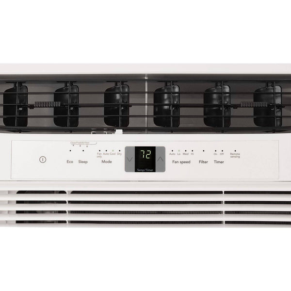 Frigidaire - 115V 12,000 BTU 550 Sq. Ft. Smart Window Air Conditioner with Remote - White