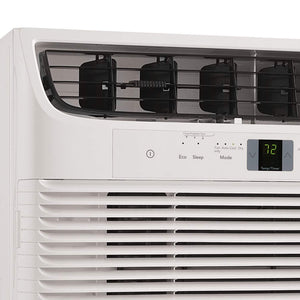 Frigidaire - 115V 12,000 BTU 550 Sq. Ft. Smart Window Air Conditioner with Remote - White