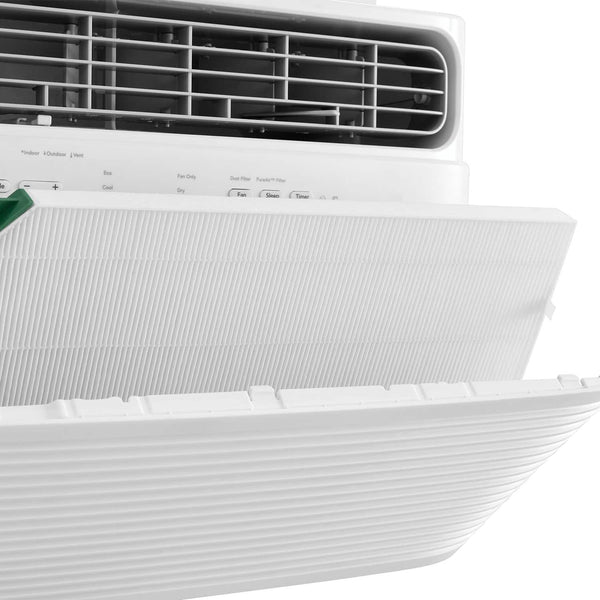 Frigidaire - 12,000 BTU 550 Sq. Ft. Smart Window Air Conditioner with Remote - White