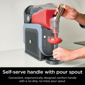Ninja - SLUSHi 5-in-1 Professional Frozen Drink Maker, 88 oz. Capacity, Frozen Beverage & Slushie Machine with 5 Preset Programs - Margarita