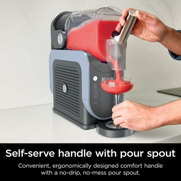Ninja - SLUSHi 5-in-1 Professional Frozen Drink Maker, 88 oz. Capacity, Frozen Beverage & Slushie Machine with 5 Preset Programs - Margarita