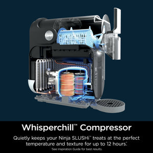 Ninja - SLUSHi 5-in-1 Professional Frozen Drink Maker, 88 oz. Capacity, Frozen Beverage & Slushie Machine with 5 Preset Programs - Margarita