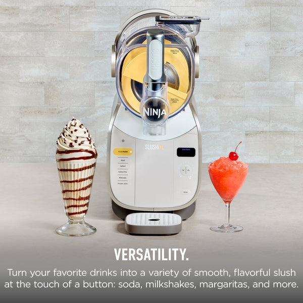 Ninja - SLUSHi® XL Smart Frozen Drink Maker, 128 oz - Crema