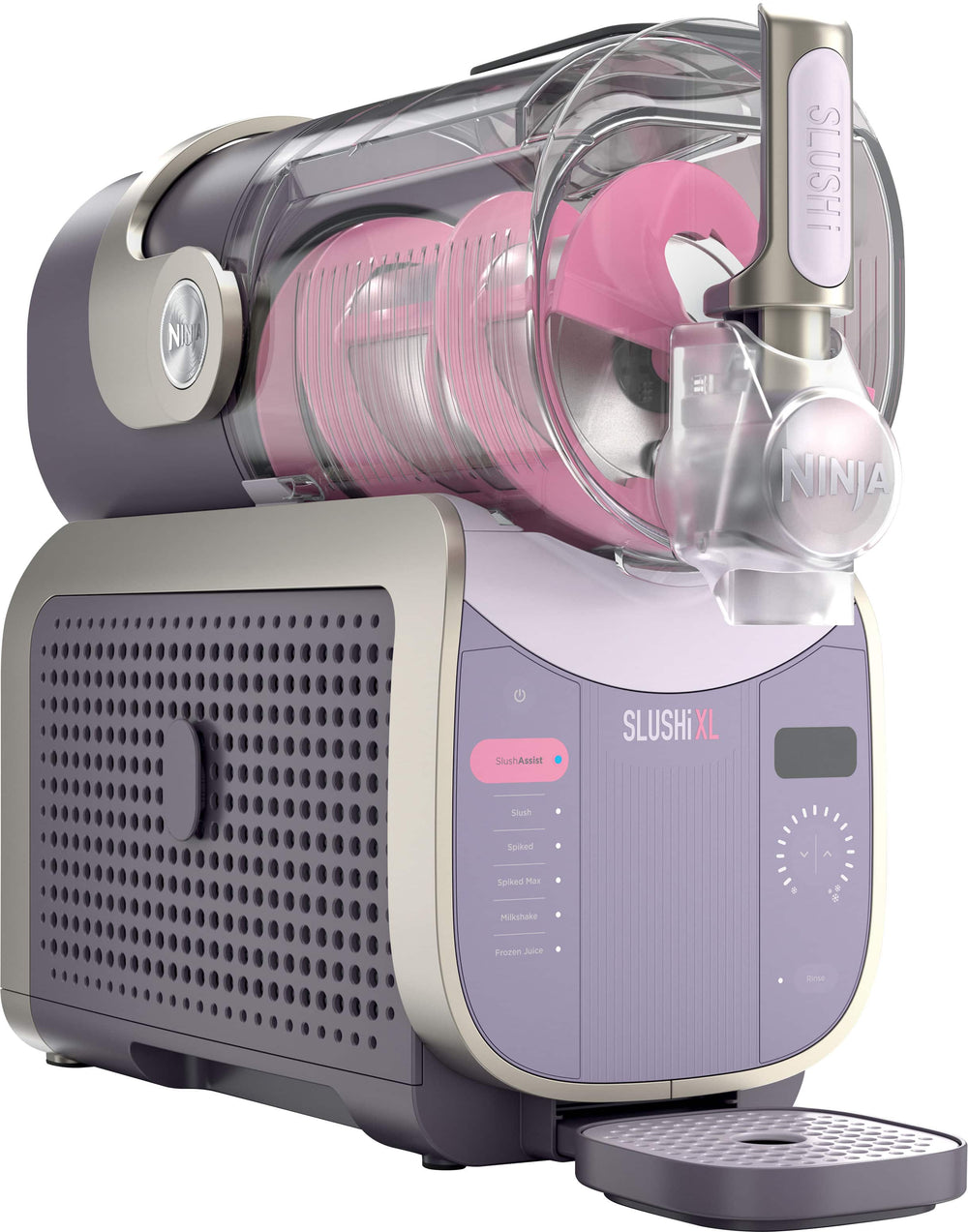 Ninja - SLUSHi XL Smart Frozen Drink Maker, 128 oz, 10+ Servings - Pink Violet