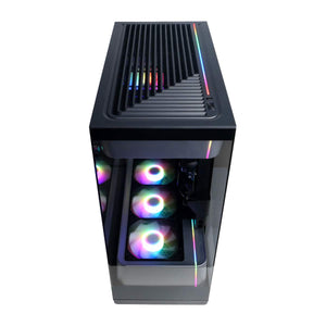 CyberPowerPC - Gaming Desktop - AMD Ryzen 5 8400F - NVIDIA GeForce RTX 3050 6GB - 16GB DDR5 - 1TB PCIe 4.0 SSD Storage - Black