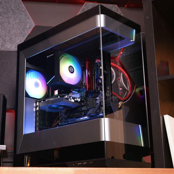 CyberPowerPC - Gaming Desktop - AMD Ryzen 5 8400F - NVIDIA GeForce RTX 3050 6GB - 16GB DDR5 - 1TB PCIe 4.0 SSD Storage - Black