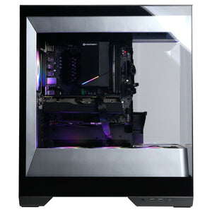 CyberPowerPC - Gaming Desktop - AMD Ryzen 7 8700F 2024 - AMD Radeon RX 9060 8GB - 16GB DDR5 Memory - 1TB SSD Storage - Black