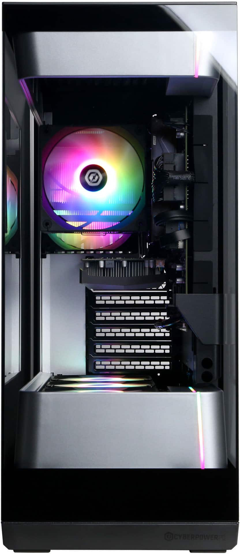 CyberPowerPC - Gamer Master Gaming Desktop - AMD Ryzen 5 5500 - AMD Radeon RX 9050 4GB - 8GB DDR4 - 500GB PCIe 4.0 SSD - Black