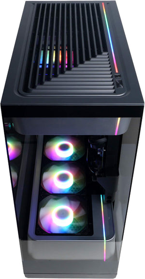 CyberPowerPC - Gamer Master Gaming Desktop - AMD Ryzen 5 5500 - AMD Radeon RX 9050 4GB - 8GB DDR4 - 500GB PCIe 4.0 SSD - Black