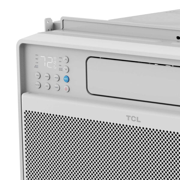 TCL - 550 Sq. Ft. 12,000 BTU Smart Inverter Window Air Conditioner - White